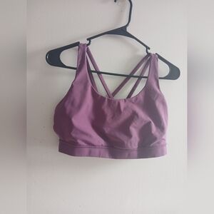 Lululemon Athletica Mauve Sports Bra